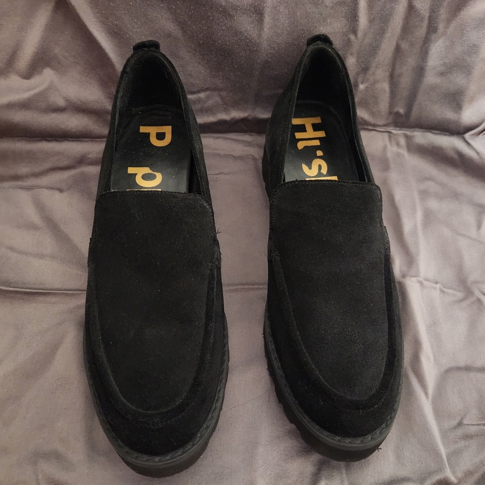 Black Hush Puppies Size 11 Loafer